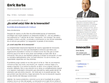 Tablet Screenshot of enricbarba.com